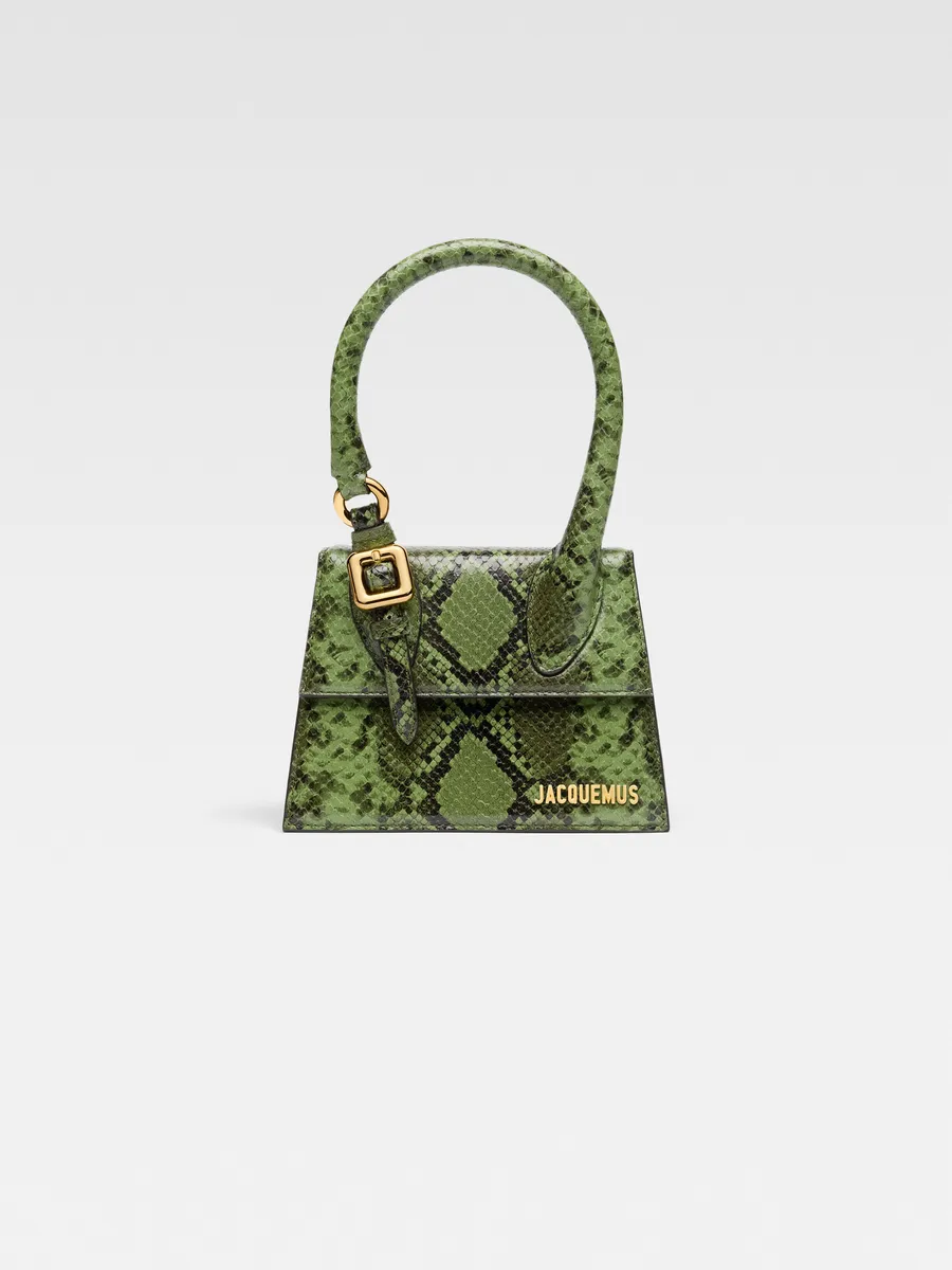 Фирменная сумочка с пряжкой букле Le Chiquito moyen Jacquemus, зеленый
Фирменная сумочка с пряжкой букле Le Chiquito moyen Jacquemus, зеленый