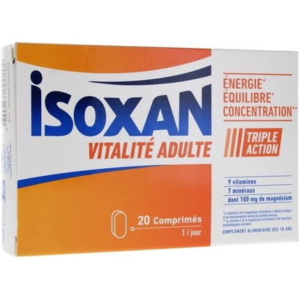 Vitality для взрослых 20 таблеток Isoxan 
Vitality для взрослых 20 таблеток Isoxan