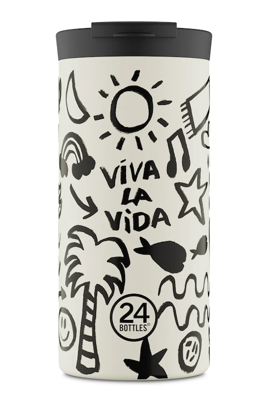 Бутылка travel tumbler 600 viva la vida 24bottles, белый
Бутылка travel tumbler 600 viva la vida 24bottles, белый