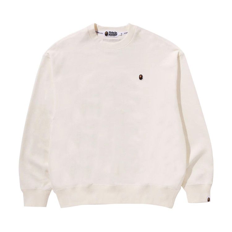 Свитер BAPE Ape Head One Point Crewneck, White
Свитер BAPE Ape Head One Point Crewneck, White