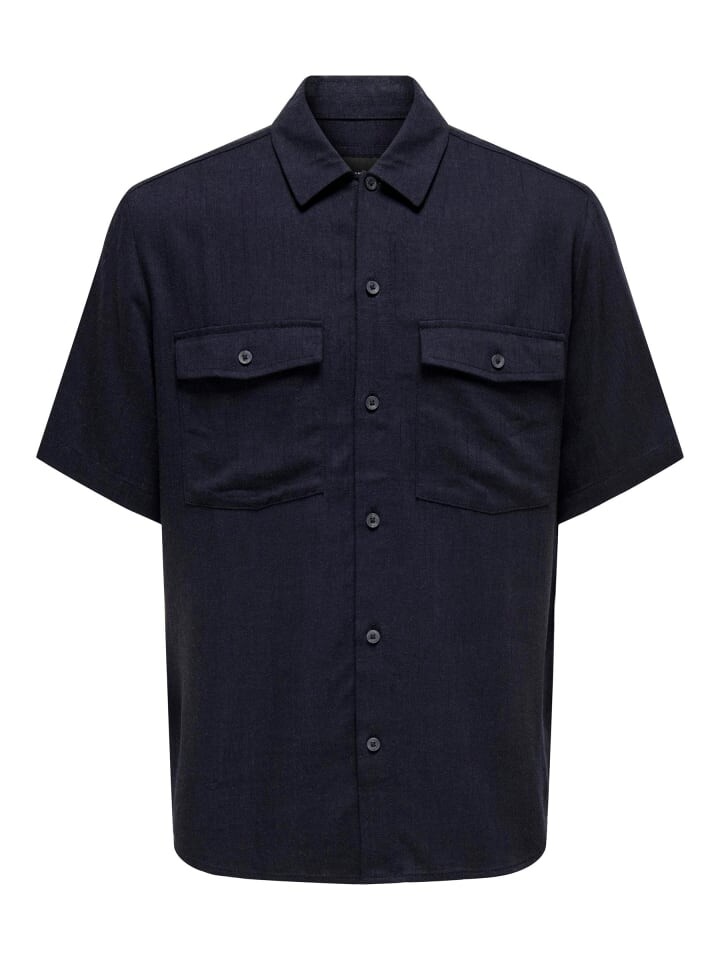 Рубашка ONLY, темно-синий
Рубашка ONLY, темно-синий