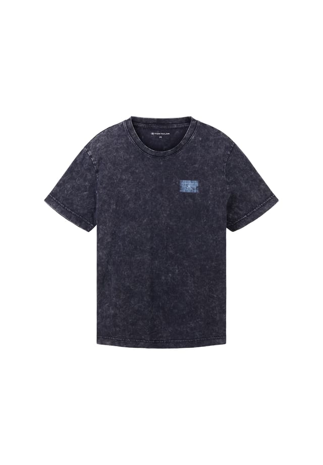 Футболка с коротким рукавом Tom Tailor, синий 
Футболка с коротким рукавом Tom Tailor, синий