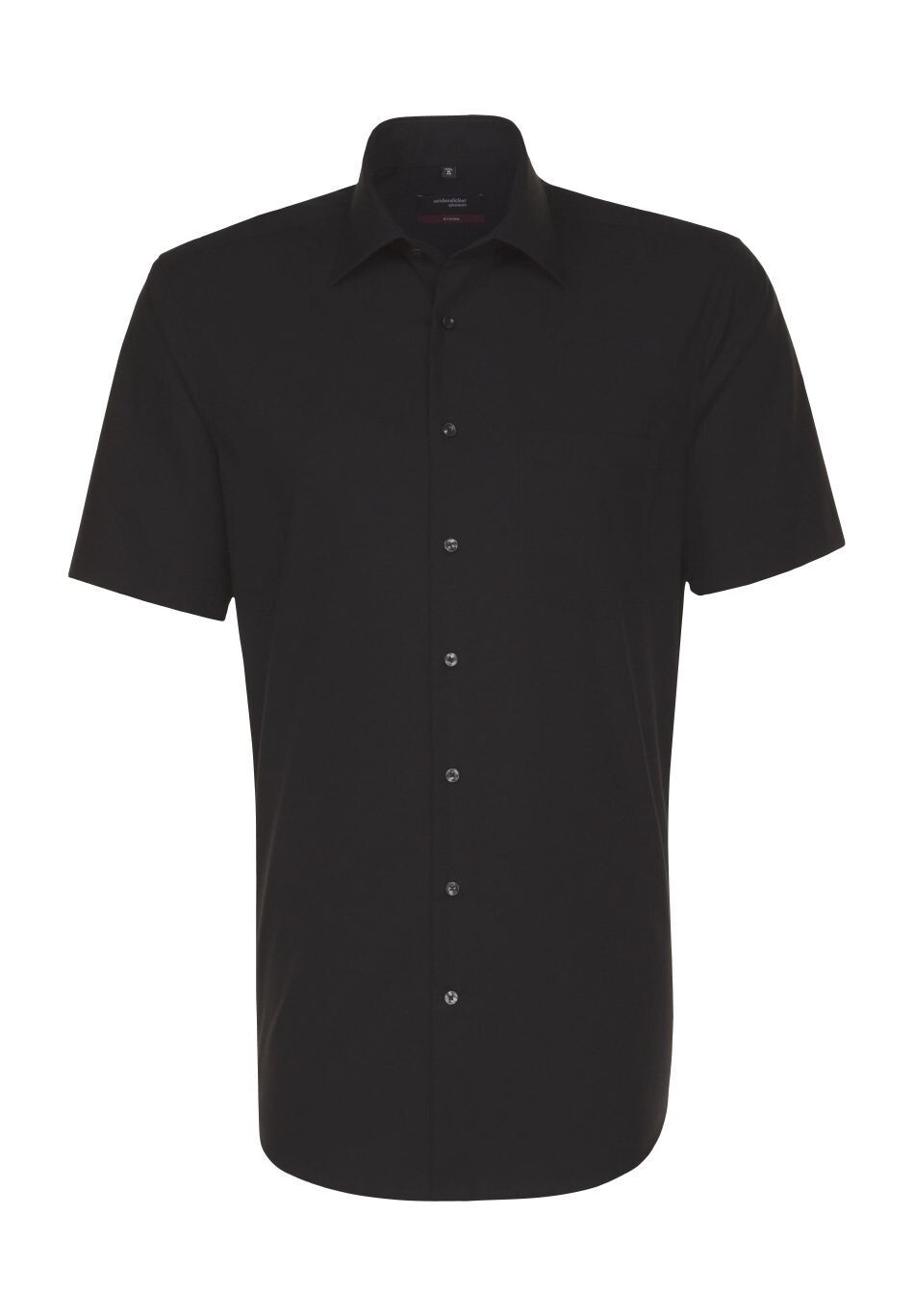 Рубашка деловая, стандартного кроя, нагрудный карман, негладкая, мужская seidensticker, черный
Рубашка деловая, стандартного кроя, нагрудный карман, негладкая, мужская seidensticker, черный