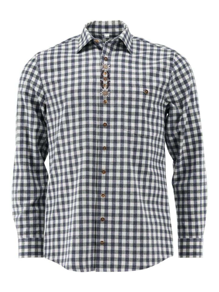 Традиционная рубашка Бражоль оливкового цвета OS-Trachten
Традиционная рубашка Бражоль оливкового цвета OS-Trachten