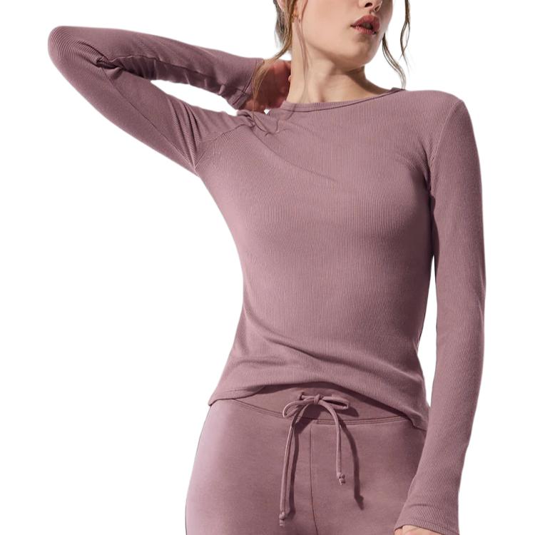 Обычная футболка женская Alo Yoga, Smoky Quartz
Обычная футболка женская Alo Yoga, Smoky Quartz