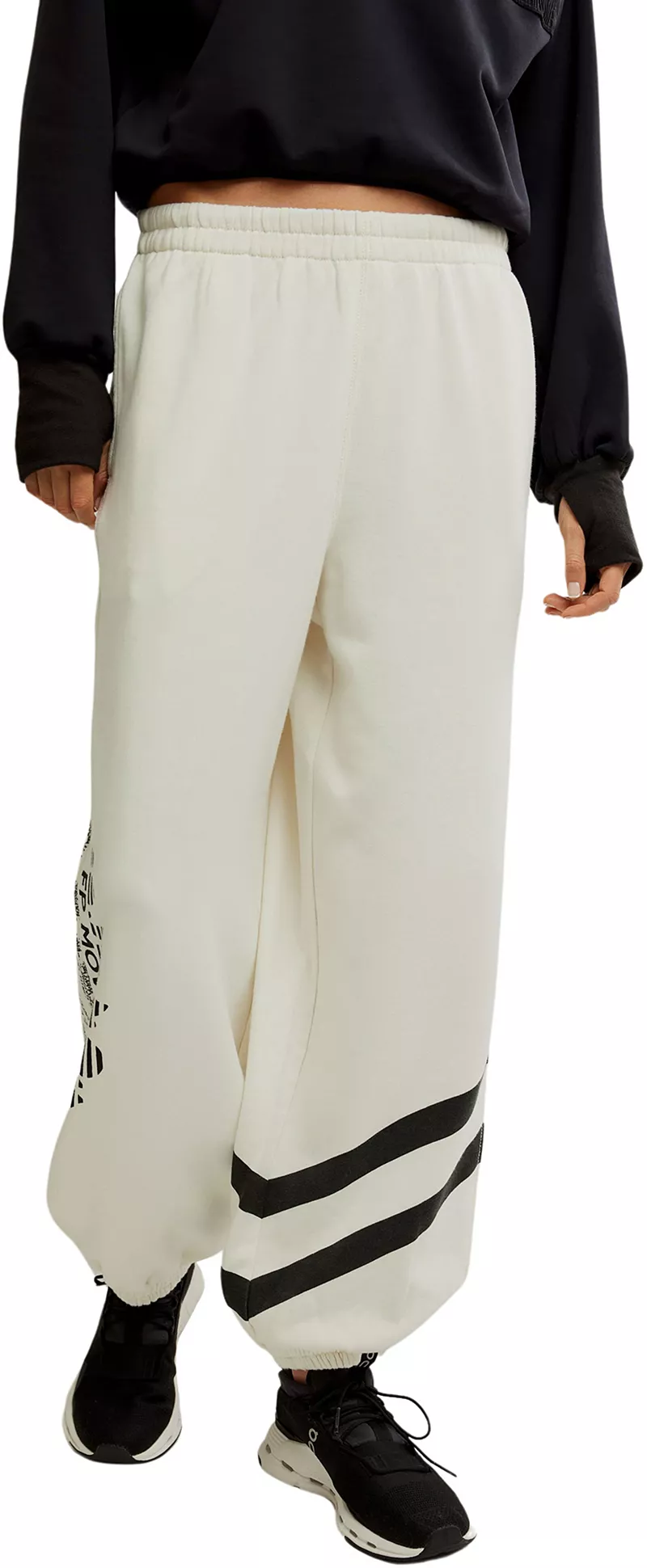 Женские брюки с логотипом FP Movement All Star FP Movement, слоновая кость/черный
Женские брюки с логотипом FP Movement All Star FP Movement, слоновая кость/черный