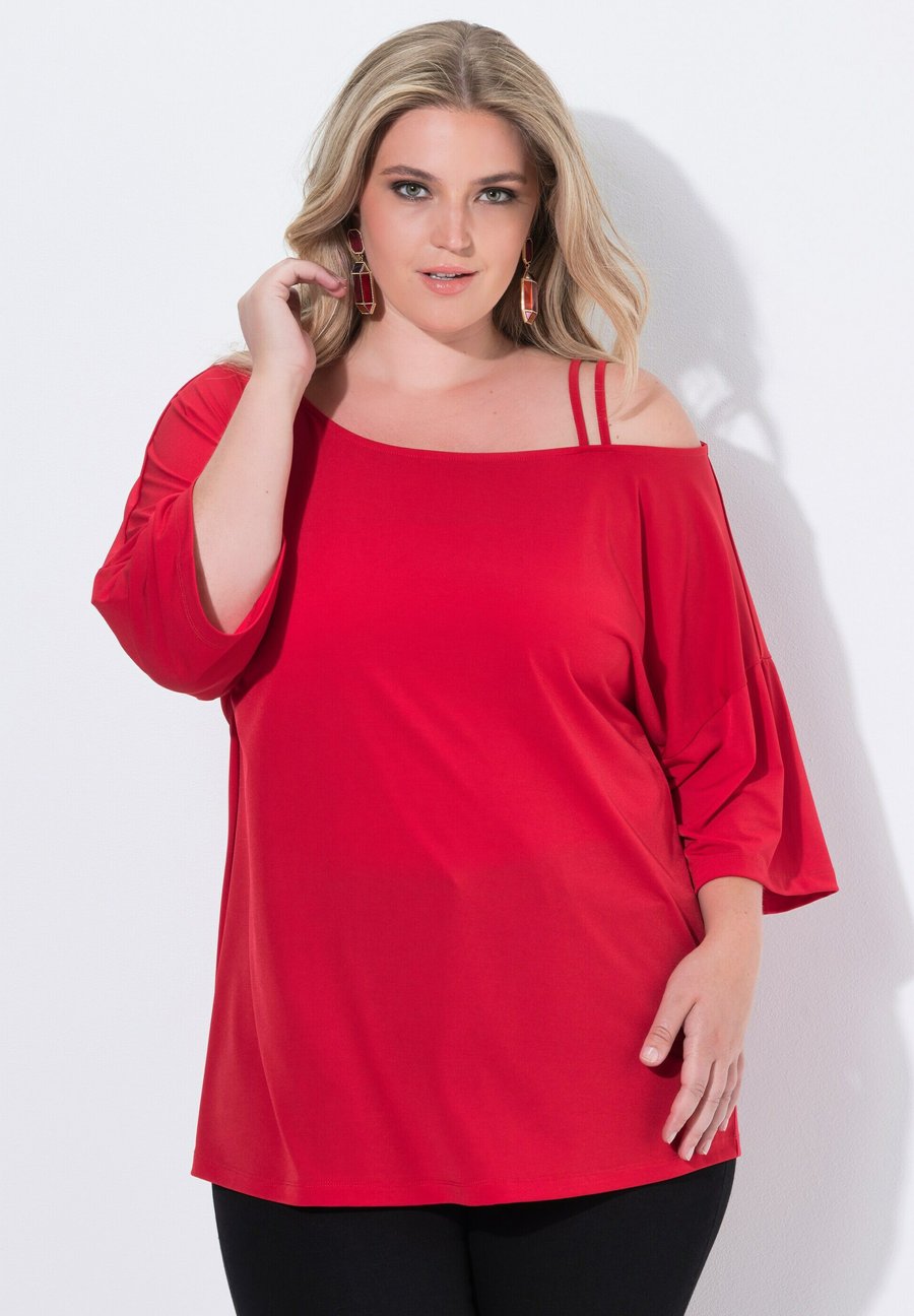 Топ MIAMODA SCHULTER CUTOUT 3/4-ÄRMEL, Neon Red/Red
Топ MIAMODA SCHULTER CUTOUT 3/4-ÄRMEL, Neon Red/Red