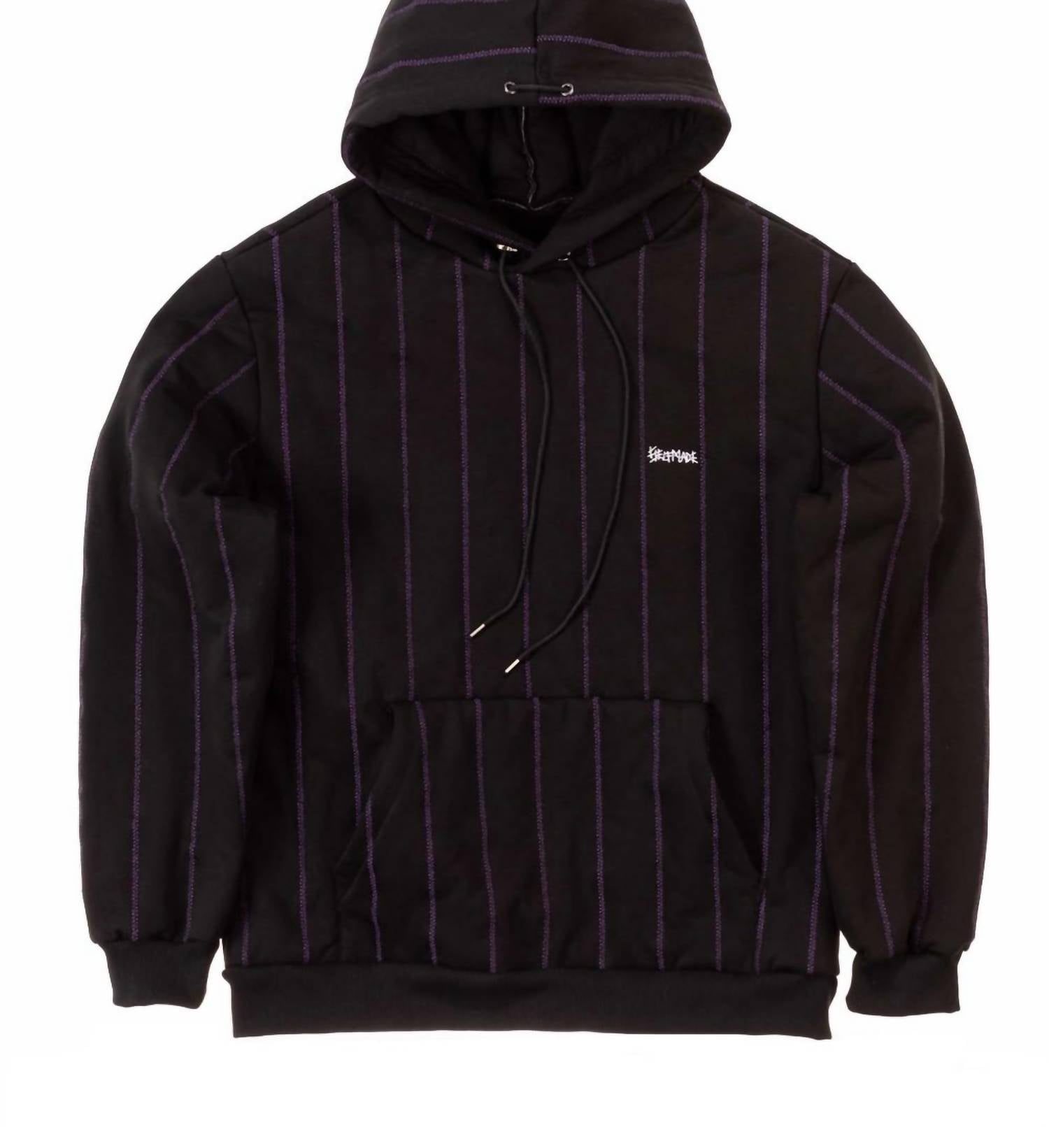 Мужская толстовка с капюшоном черного цвета Selfmade
Мужская толстовка с капюшоном черного цвета Selfmade