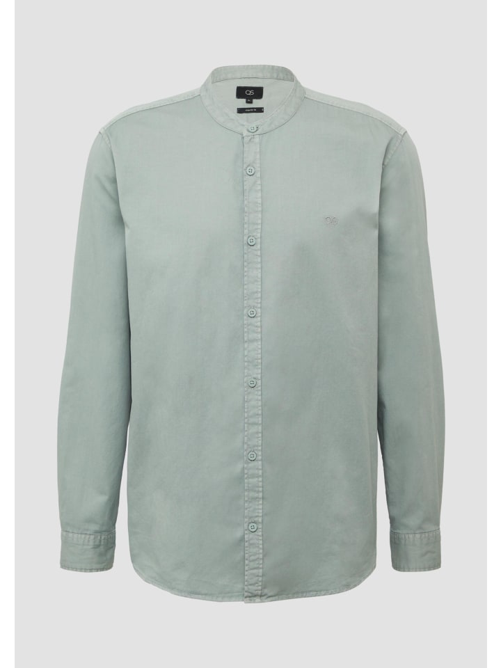 Рубашка в цвете 7217_зеленый шалфей QS
Рубашка в цвете 7217_зеленый шалфей QS