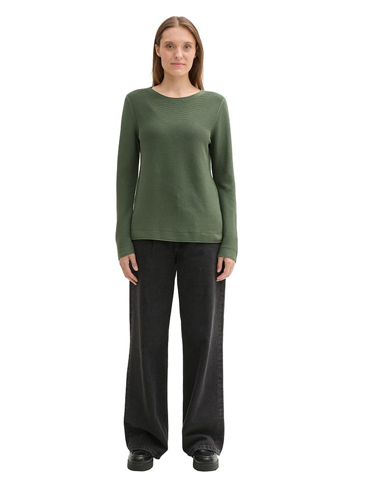 Пуловер Tom Tailor, хаки
Пуловер Tom Tailor, хаки