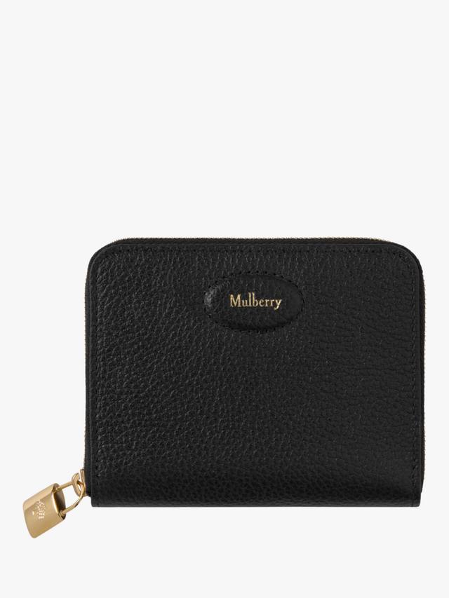 Маленький кожаный кошелек Eliza с молнией Mulberry, Black
Маленький кожаный кошелек Eliza с молнией Mulberry, Black