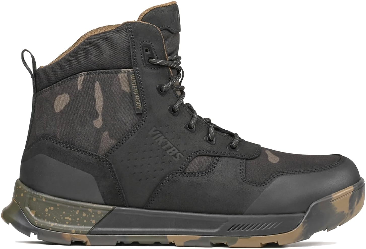 Мужские походные ботинки VIKTOS с высокой 15 см подошвой, прочные, противоскользящие, дышащие, надежные, водонепроницаемые и устойчивые к погодным условиям, черный
Мужские походные ботинки VIKTOS с высокой 15 см подошвой, прочные, противоскользящие, дышащие, надежные, водонепроницаемые и устойчивые к погодным условиям, черный