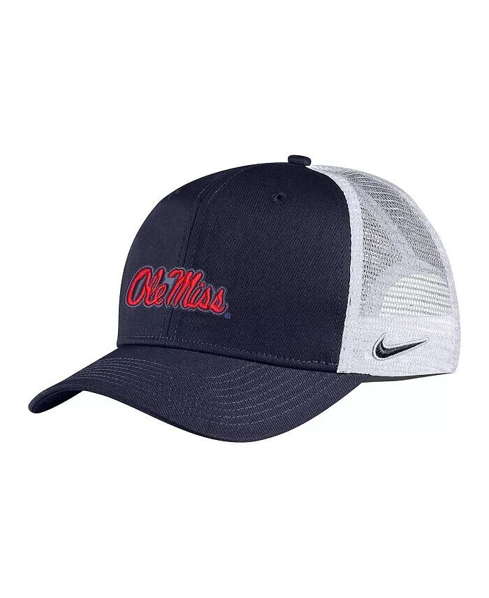 Мужская темно-синяя регулируемая шляпа Ole Miss Rebels Classic99 Trucker Nike, синий
Мужская темно-синяя регулируемая шляпа Ole Miss Rebels Classic99 Trucker Nike, синий