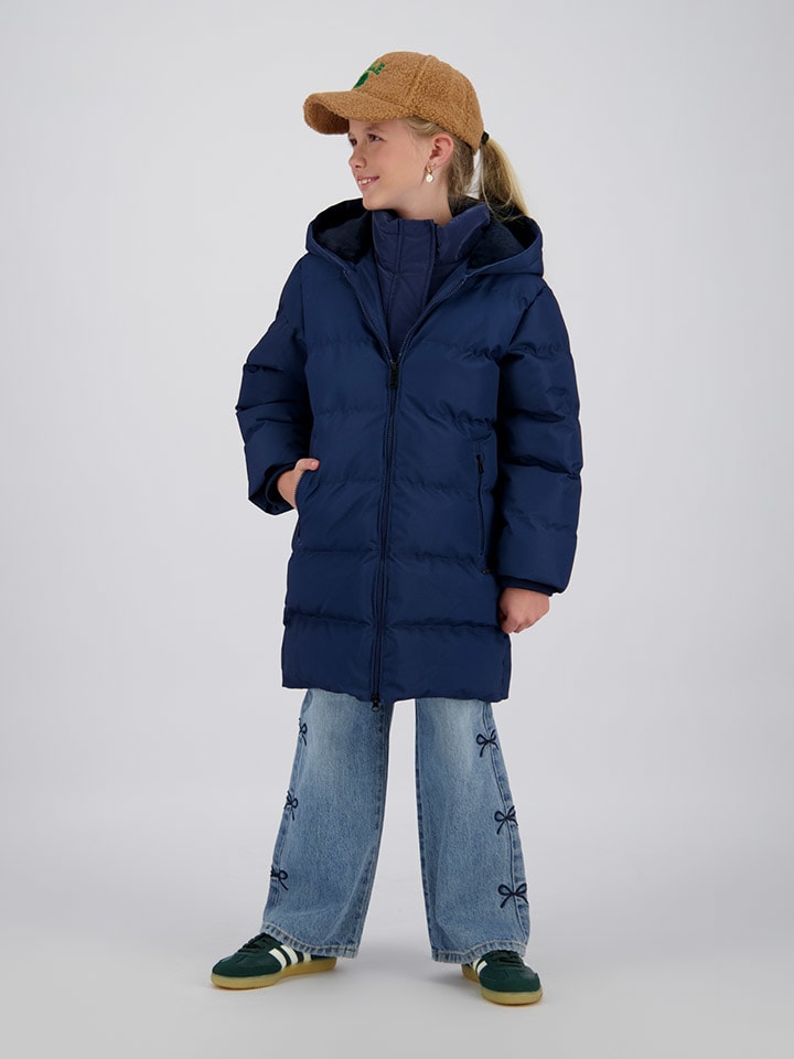 Vingino Стеганое пальто темно-синего цвета
Vingino Стеганое пальто темно-синего цвета