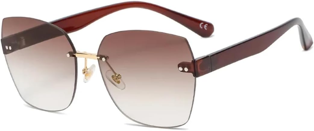 Солнцезащитные очки с защитой UV400 | Увеличенные линзы с градиентным синим оттенком, без оправы | для женщин и мужчин, для занятий спортом на открытом воздухе и вождения (03) LXLHWN, 02
Солнцезащитные очки с защитой UV400 | Увеличенные линзы с градиентным синим оттенком, без оправы | для женщин и мужчин, для занятий спортом на открытом воздухе и вождения (03) LXLHWN, 02