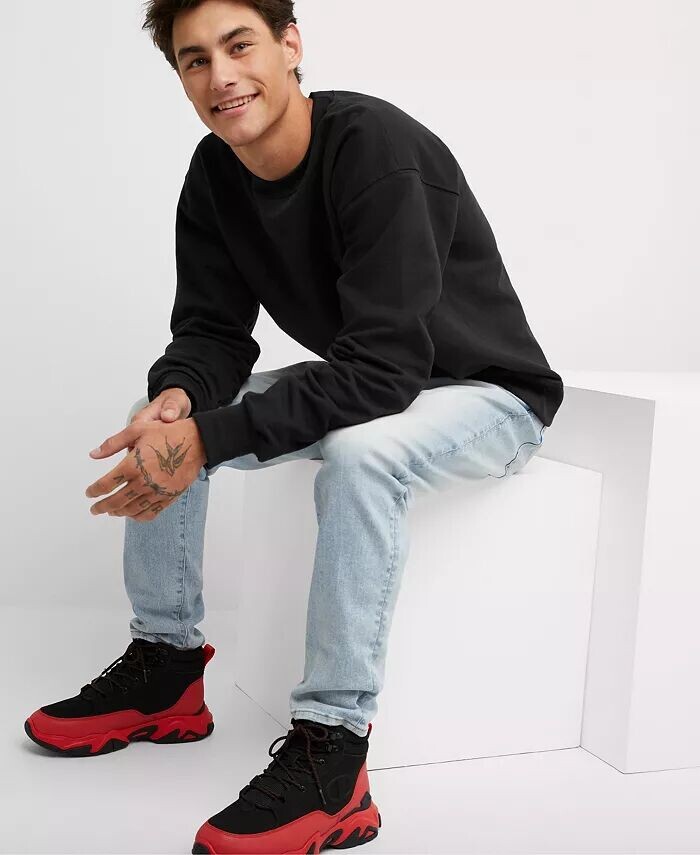 Мужская толстовка с круглым вырезом Ultimate из тяжелого флиса Hanes, черный
Мужская толстовка с круглым вырезом Ultimate из тяжелого флиса Hanes, черный