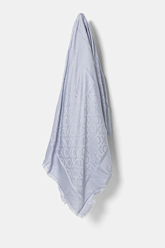 Шарф Calvin Klein, синий 
Шарф Calvin Klein, синий