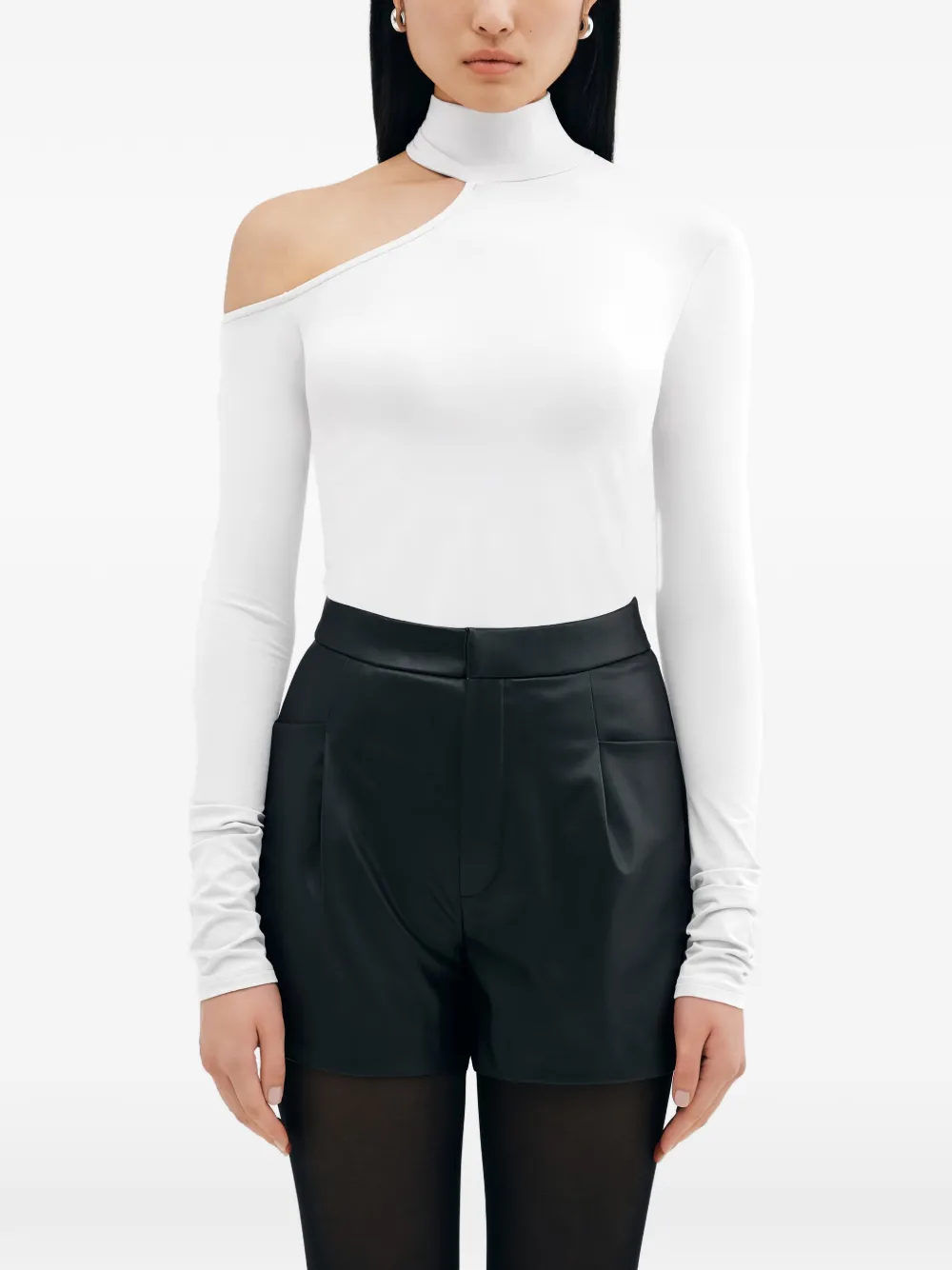 Топ Evan с длинными рукавами и вырезами Marcella, белый
Топ Evan с длинными рукавами и вырезами Marcella, белый