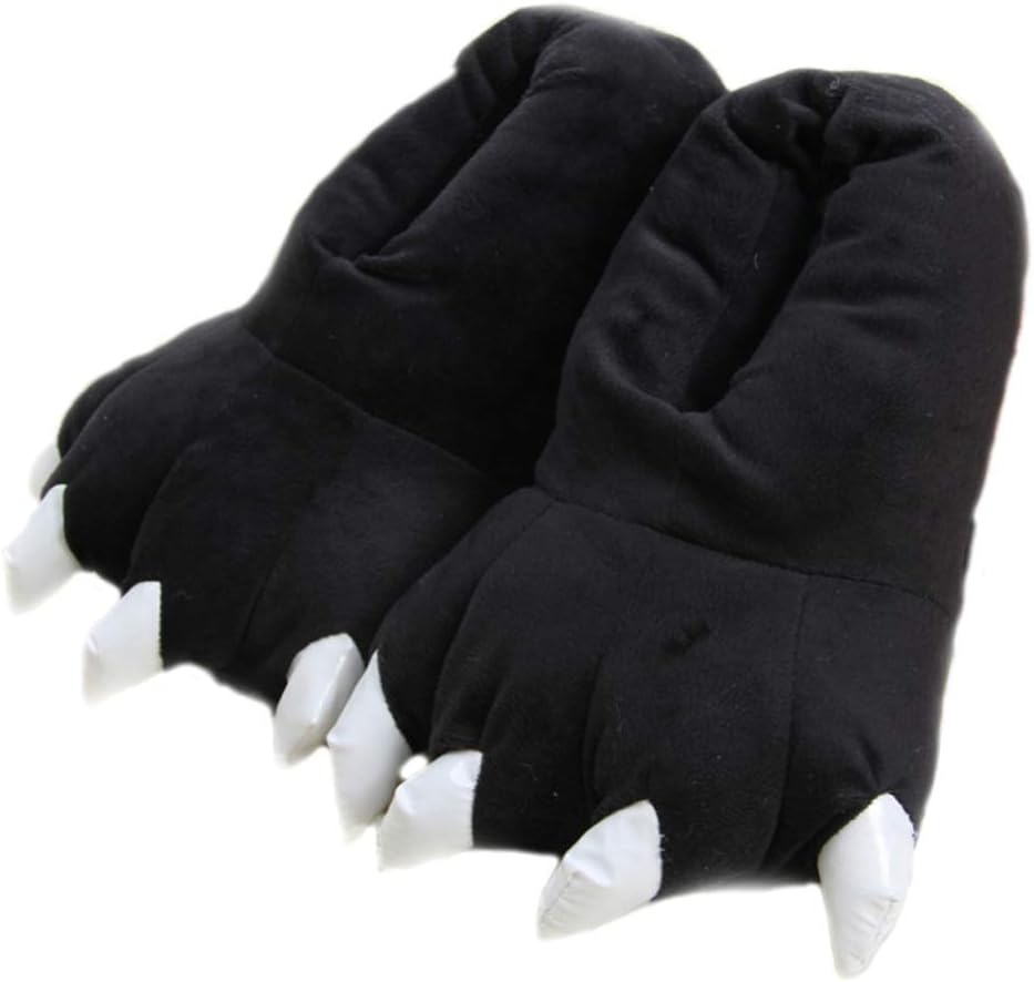 Домашние теплые тапочки в виде лап мультяшных животных, нейтральные мягкие плюшевые тапочки Stone Mice, черный
Домашние теплые тапочки в виде лап мультяшных животных, нейтральные мягкие плюшевые тапочки Stone Mice, черный