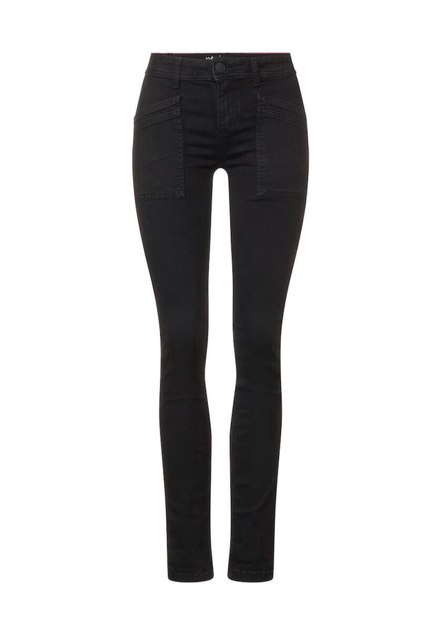 Джинсы Street One, черный 
Джинсы Street One, черный