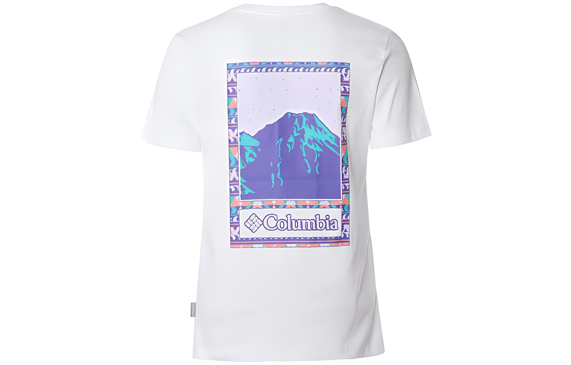 Футболка женская белая Columbia 
Футболка женская белая Columbia