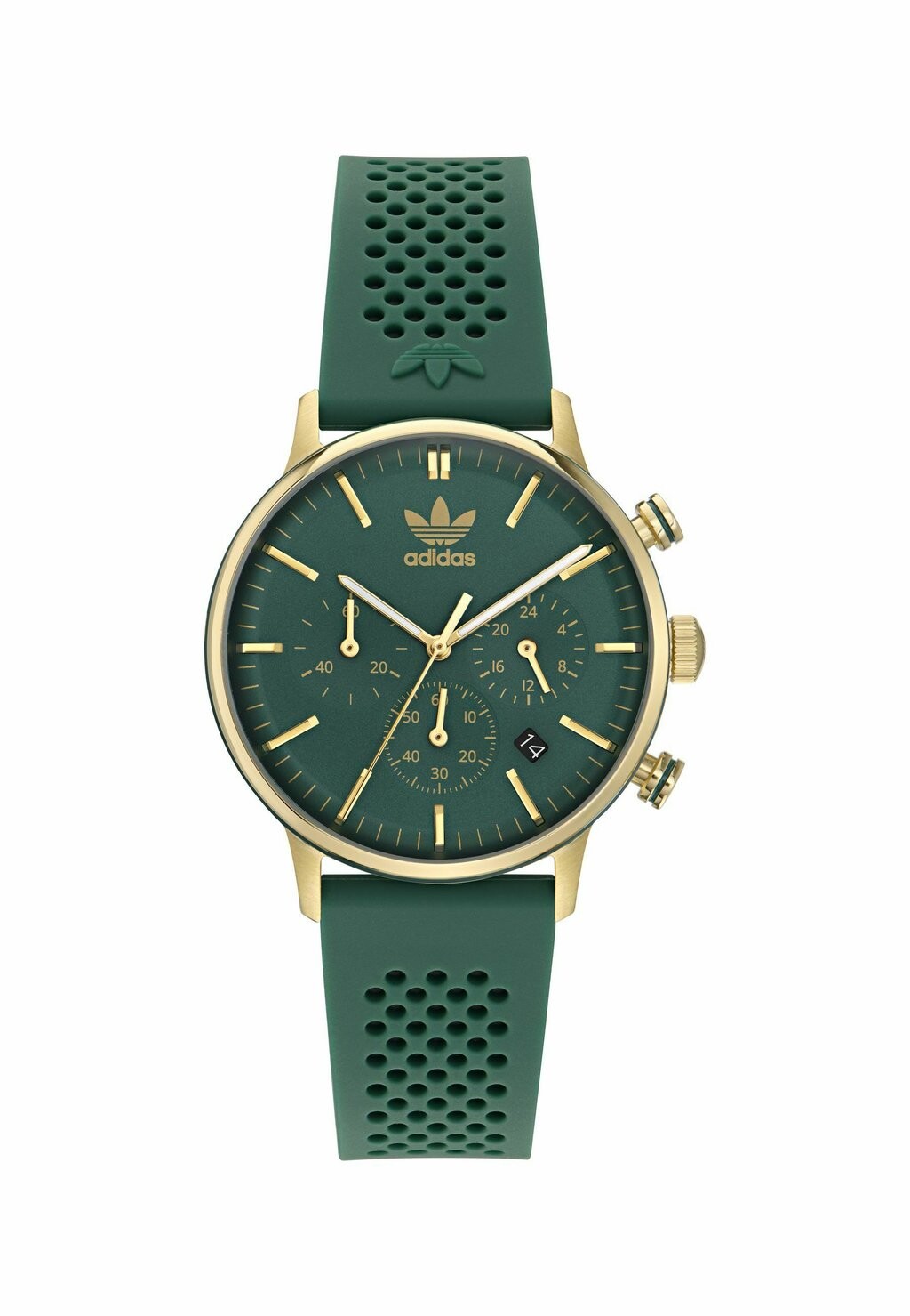 Хронограф Code One Chrono adidas Originals, зеленый
Хронограф Code One Chrono adidas Originals, зеленый