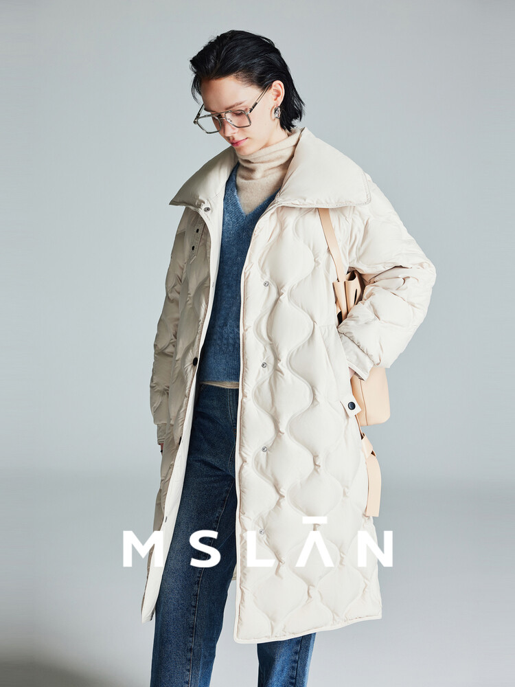 Пуховик MSlan с лацканами, хаки
Пуховик MSlan с лацканами, хаки