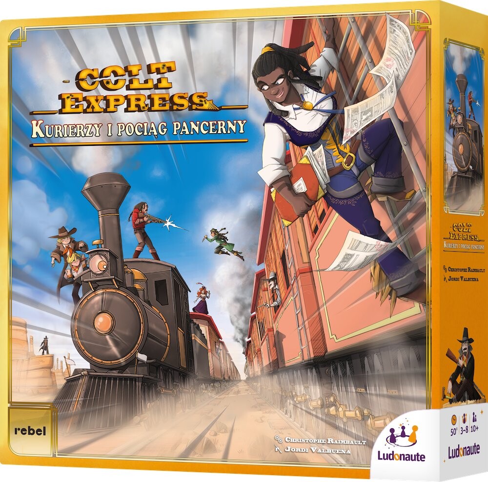 Настольная игра Colt Express: Couriers and the Armored Train Rebel
Настольная игра Colt Express: Couriers and the Armored Train Rebel