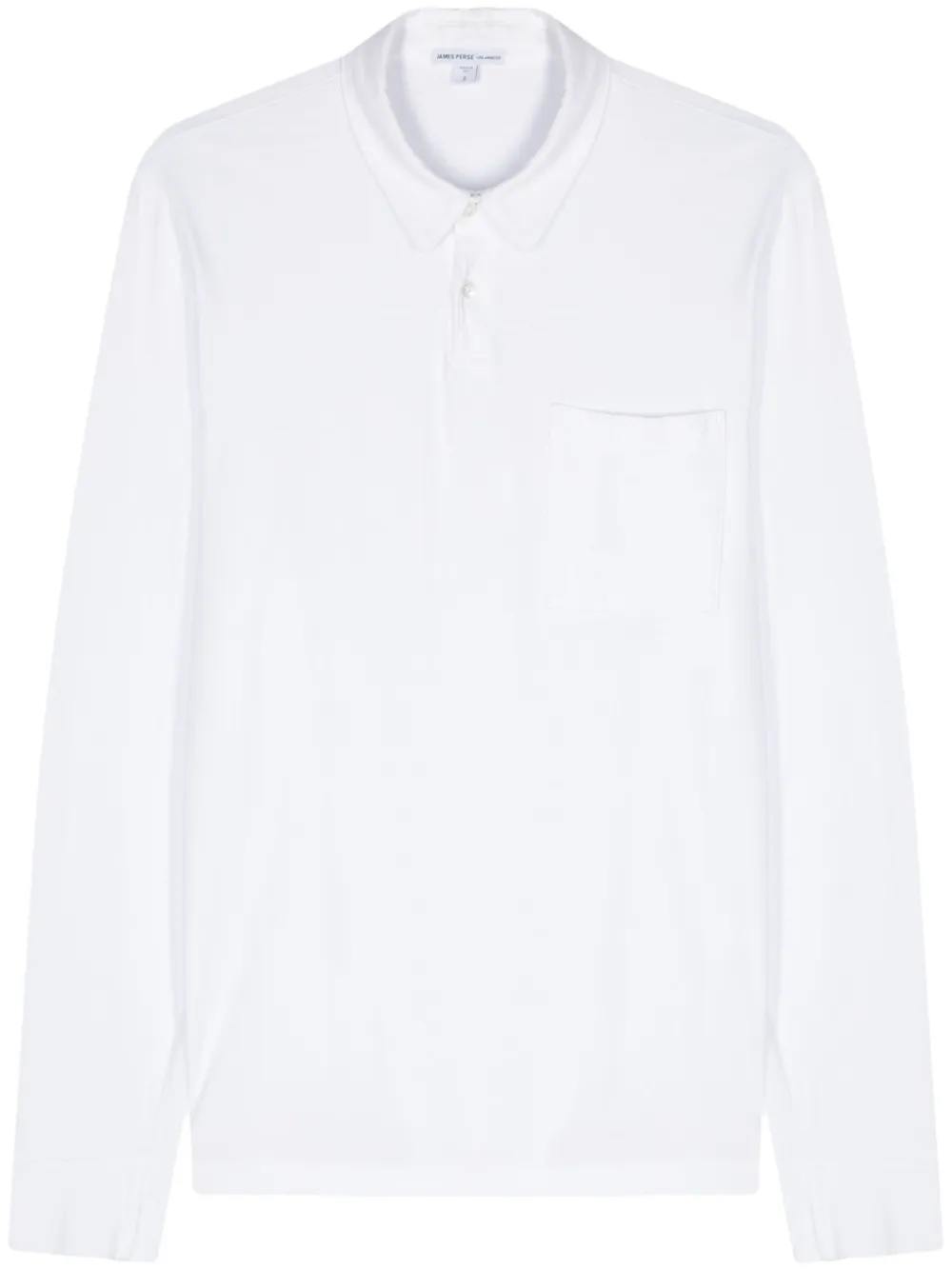 Рубашка поло из джерси с длинными рукавами James Perse, белый
Рубашка поло из джерси с длинными рукавами James Perse, белый