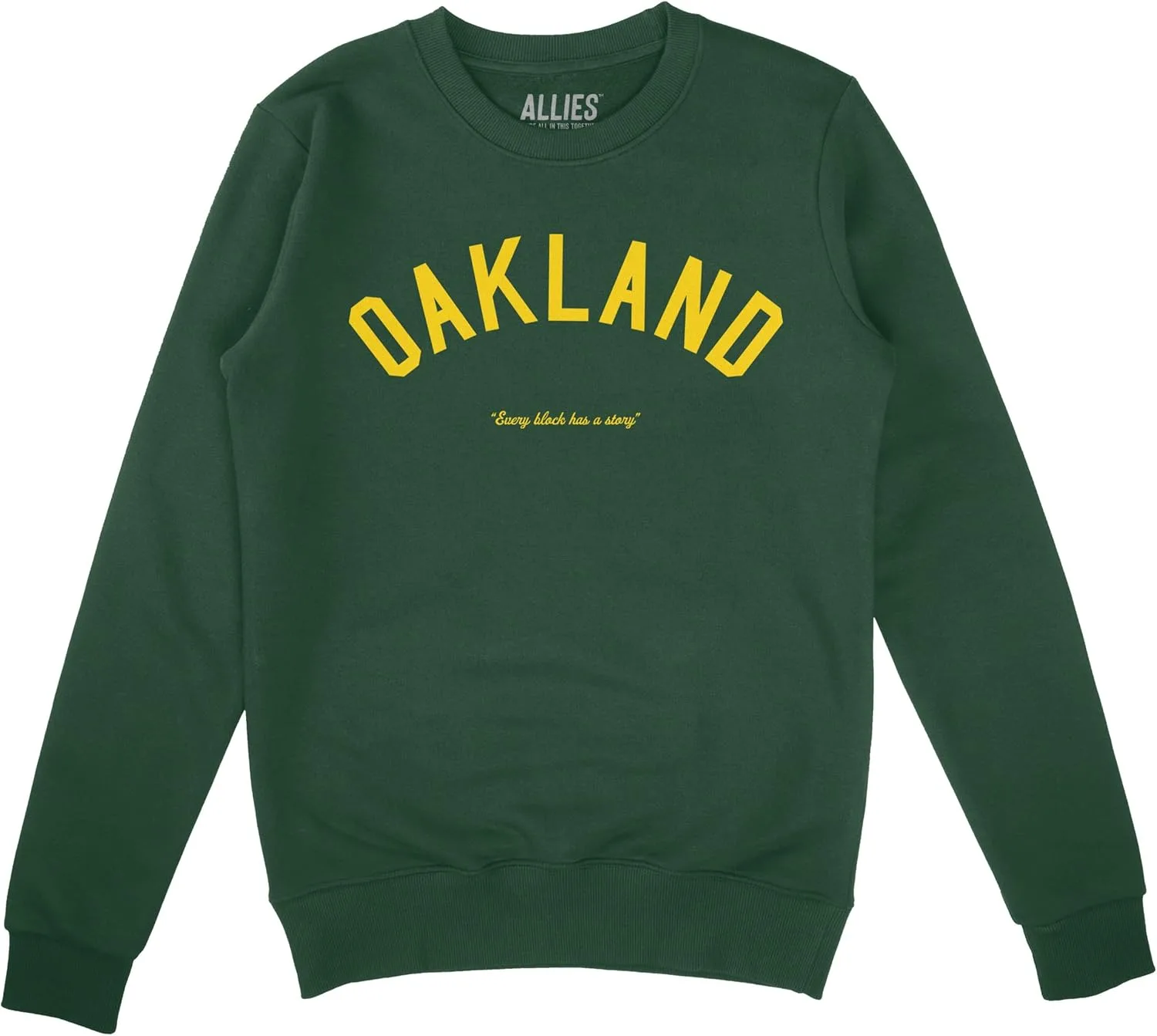 Свитшот Allies Oakland | Флисовый худи East Bay для мужчин
Свитшот Allies Oakland | Флисовый худи East Bay для мужчин