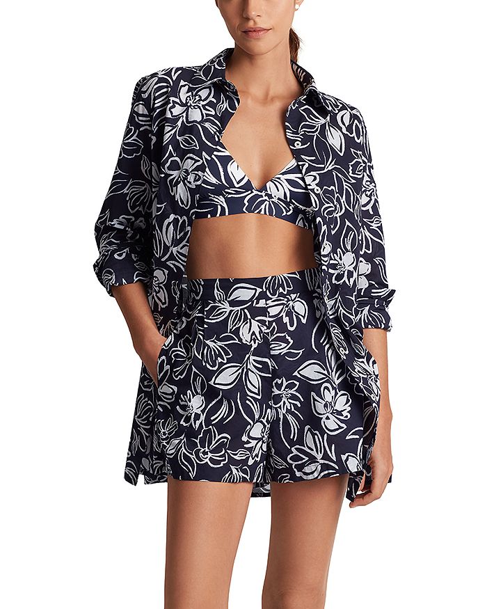 Комплект из рубашки с цветочным принтом и короткого плаща Ralph Lauren, мультиколор
Комплект из рубашки с цветочным принтом и короткого плаща Ralph Lauren, мультиколор