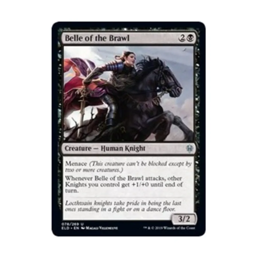 CCG Красавица драки (U), MTG - Throne of Eldraine
CCG Красавица драки (U), MTG - Throne of Eldraine