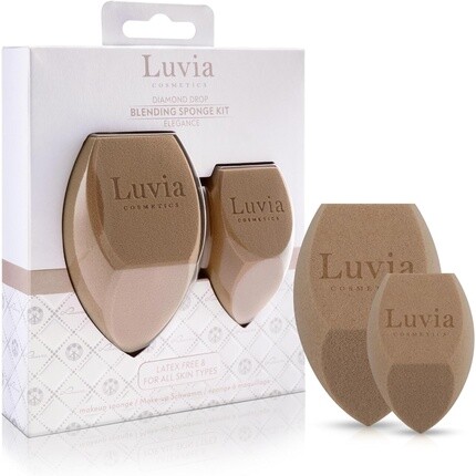 Набор спонжей для макияжа и косметических губок для тела XXL Luvia Cosmetics Elegance Coffee
Набор спонжей для макияжа и косметических губок для тела XXL Luvia Cosmetics Elegance Coffee