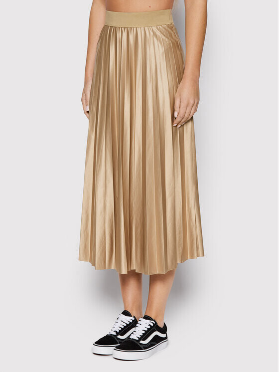 Юбка плиссе золотого цвета стандартного кроя Vila, желтый
Юбка плиссе золотого цвета стандартного кроя Vila, желтый