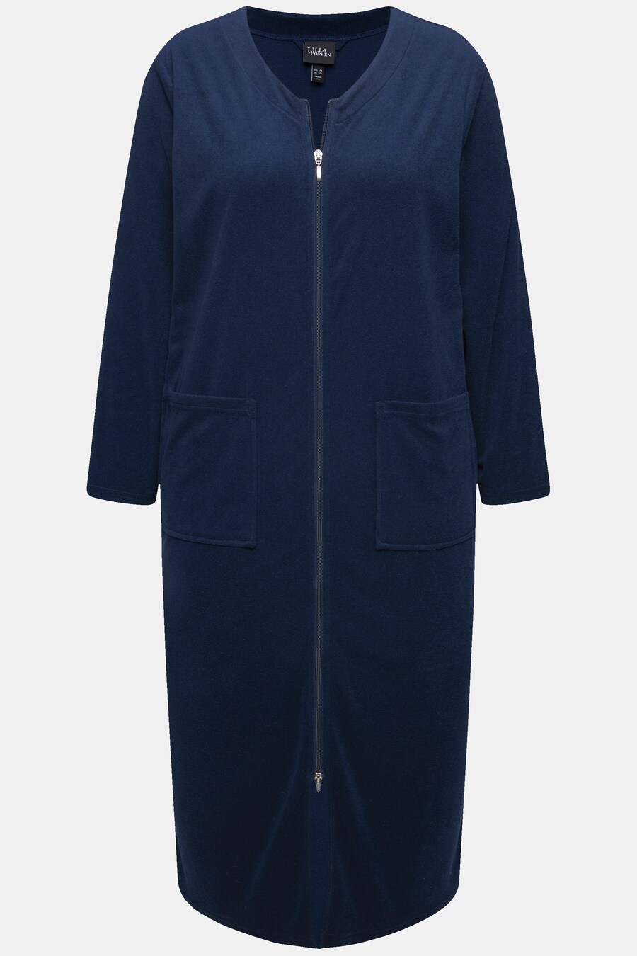 Длинный халат Ulla Popken, Night Blue
Длинный халат Ulla Popken, Night Blue