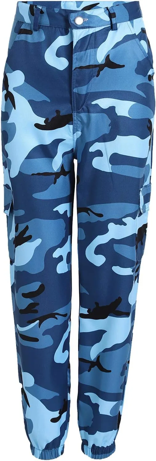 Женские камуфляжные штаны High Waisted Wide Leg Cargo Rianclud
Женские камуфляжные штаны High Waisted Wide Leg Cargo Rianclud