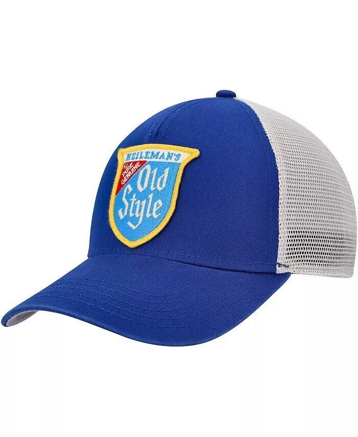 Мужская королевская кремовая шляпа Old Style Valin Trucker Snapback American Needle, синий
Мужская королевская кремовая шляпа Old Style Valin Trucker Snapback American Needle, синий