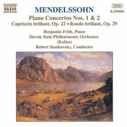 CD диск Mendelssohn / Stankovsky: Piano Concerti 1 & 2
CD диск Mendelssohn / Stankovsky: Piano Concerti 1 & 2