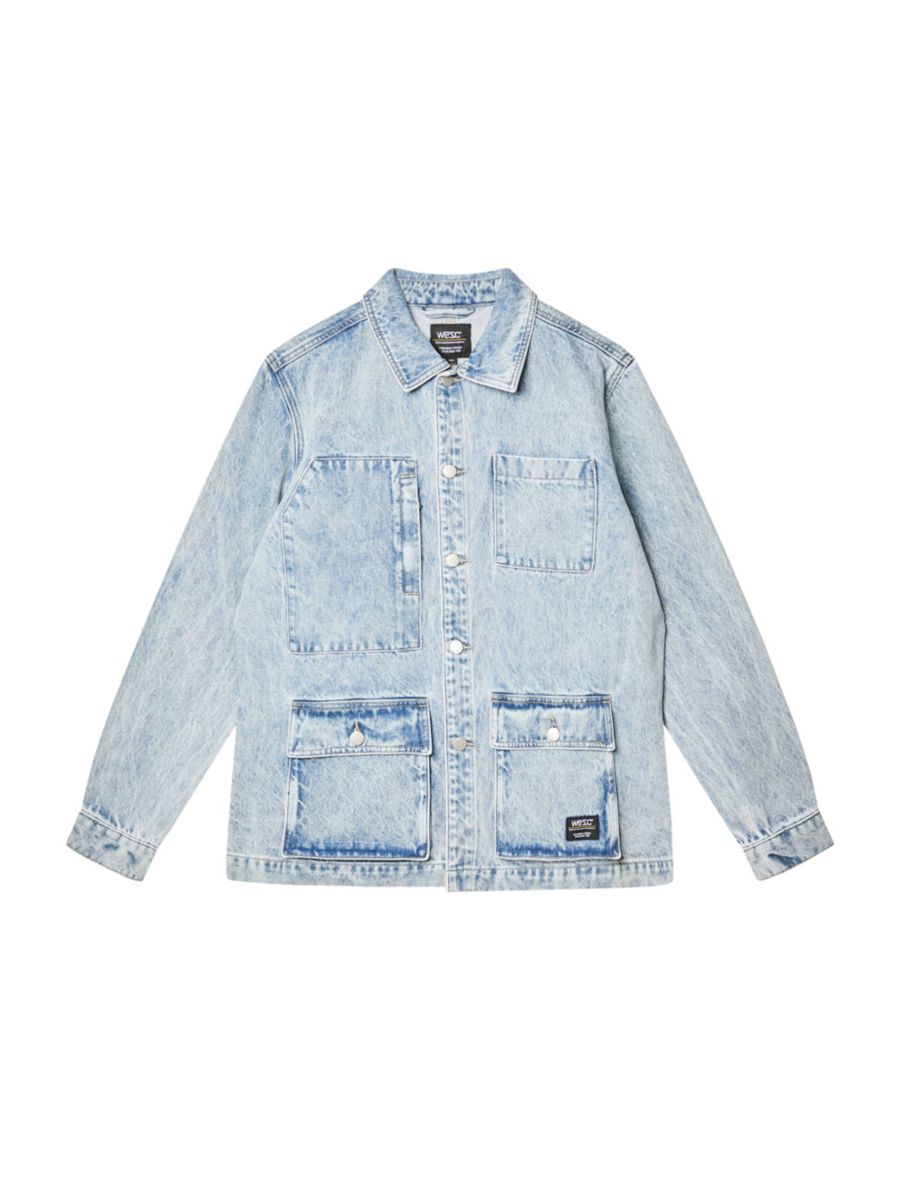 Джинсовая куртка Chore Wesc, цвет Auth Light
Джинсовая куртка Chore Wesc, цвет Auth Light