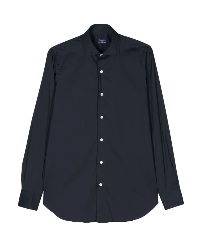 Классическая рубашка с воротником Finamore, синий
Классическая рубашка с воротником Finamore, синий