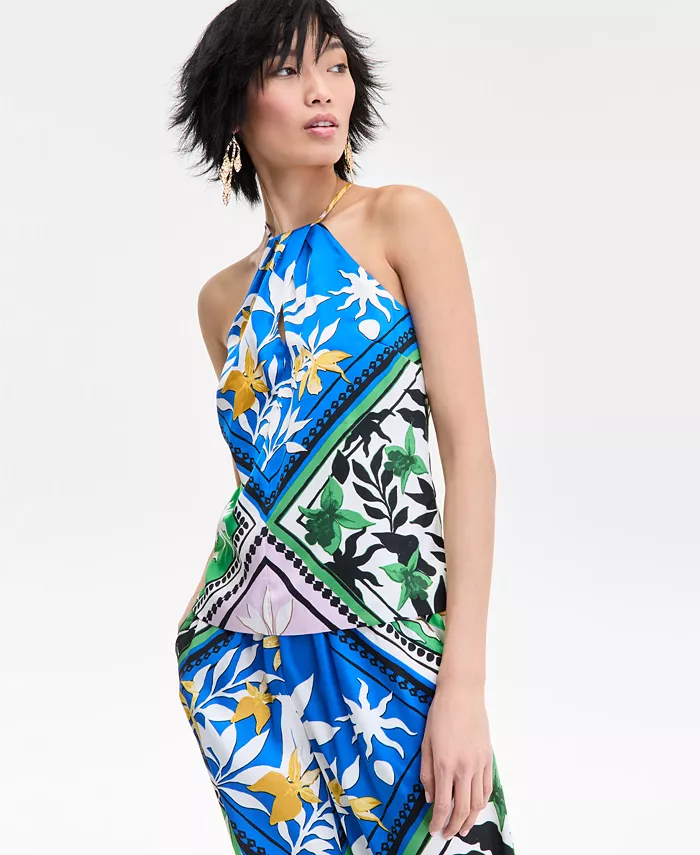 Женский топ-халтер с принтом в виде шарфа I.N.C. International Concepts, синий
Женский топ-халтер с принтом в виде шарфа I.N.C. International Concepts, синий