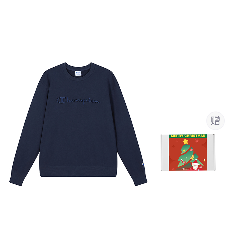 Свитшоты Unisex Crew Neck Moderate Regular Champion, темно-синий (with christmas box)
Свитшоты Unisex Crew Neck Moderate Regular Champion, темно-синий (with christmas box)