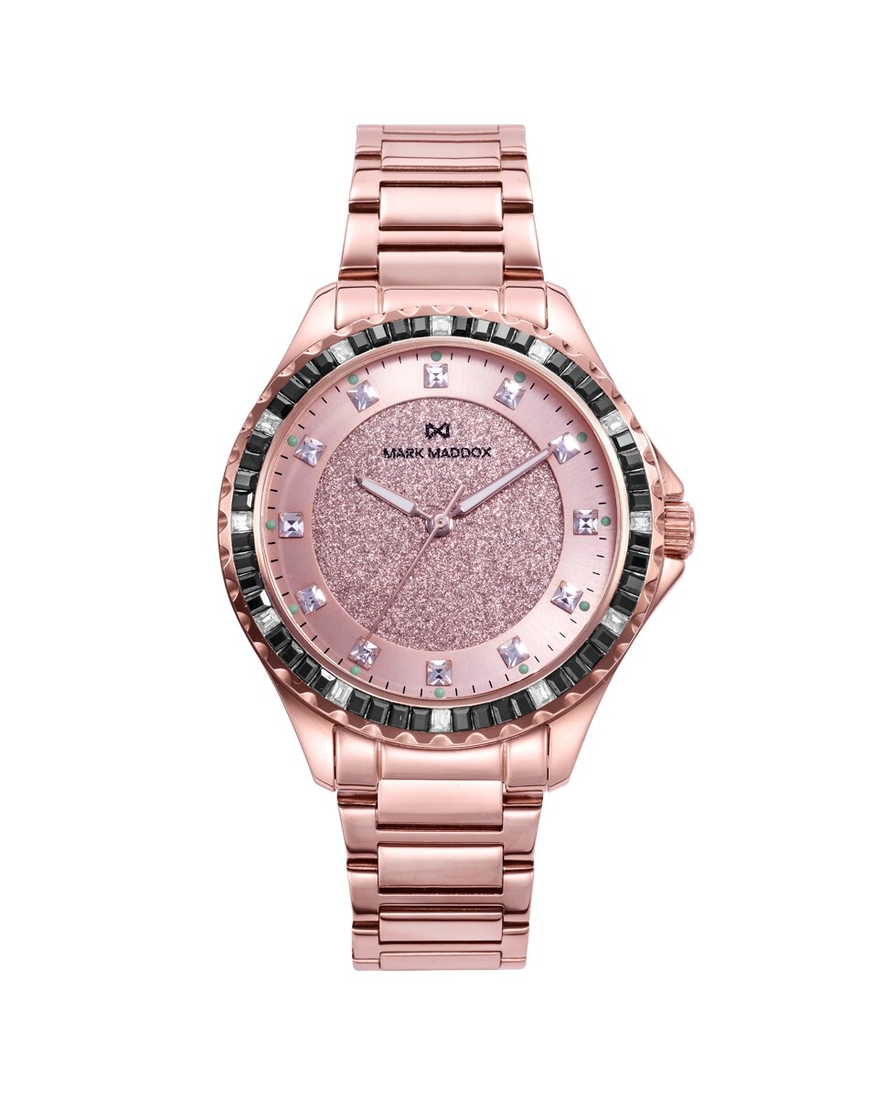 Женские часы Tooting из стали с цирконами и розовым блеском Mark Maddox, розовый
Женские часы Tooting из стали с цирконами и розовым блеском Mark Maddox, розовый