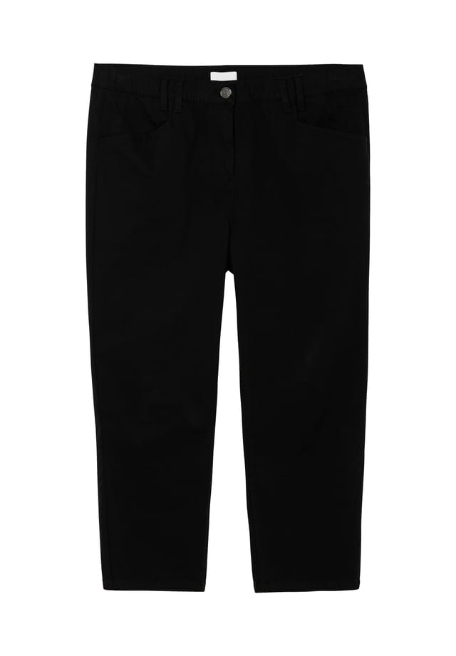 Брюки 7/8 с эластичным поясом Sheego, черный
Брюки 7/8 с эластичным поясом Sheego, черный