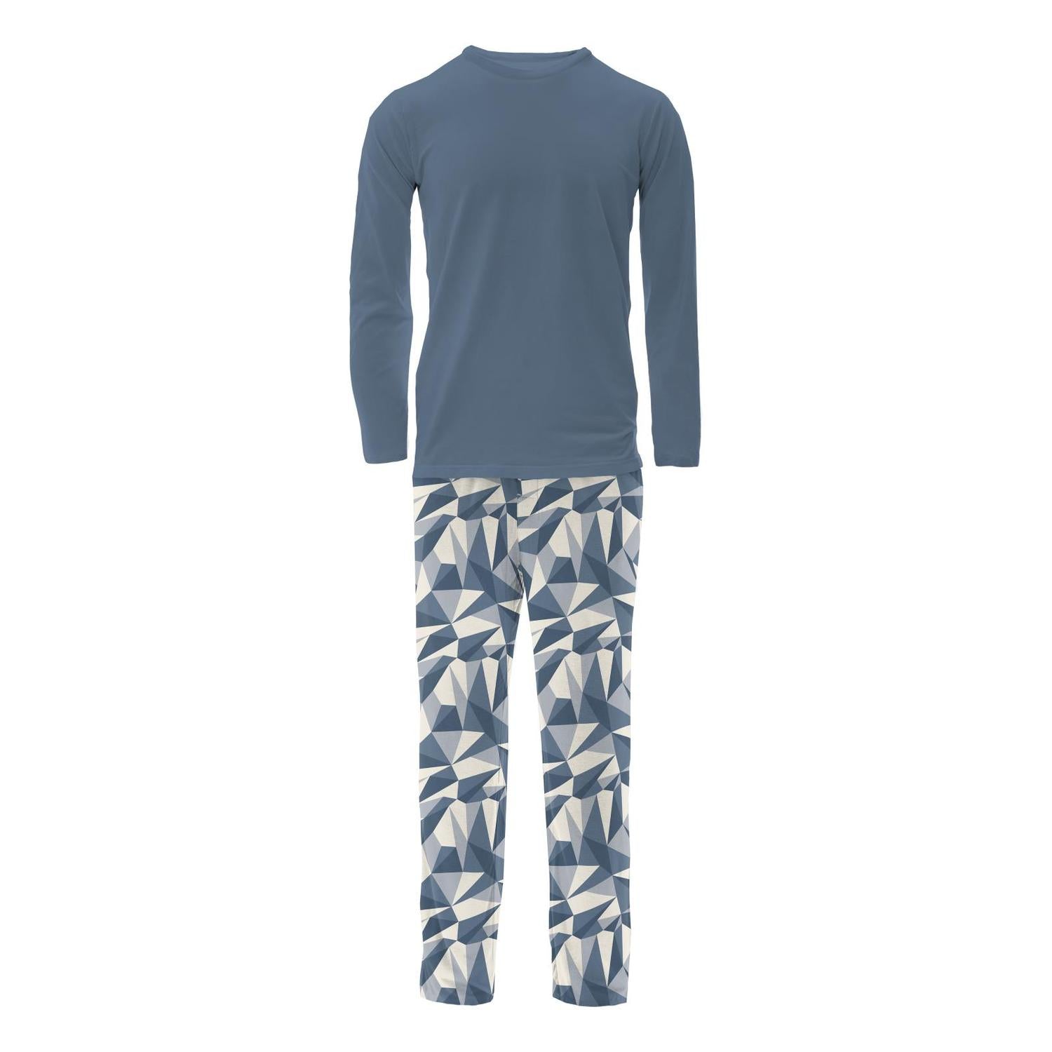 Мужской пижамный комплект с длинными рукавами в зимнем цвете Ice KICKEE, цвет winter ice
Мужской пижамный комплект с длинными рукавами в зимнем цвете Ice KICKEE, цвет winter ice