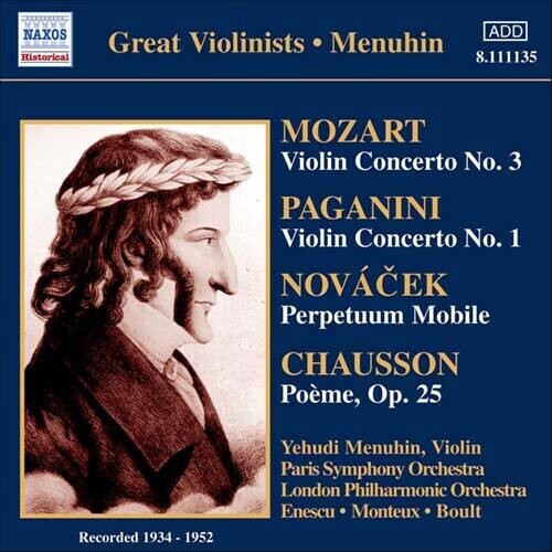 CD диск Mozart/Paganini: VN Con 3
CD диск Mozart/Paganini: VN Con 3