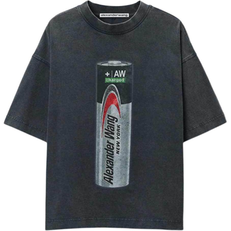 Графическая футболка с коротким рукавом Alexander Wang, черный
Графическая футболка с коротким рукавом Alexander Wang, черный