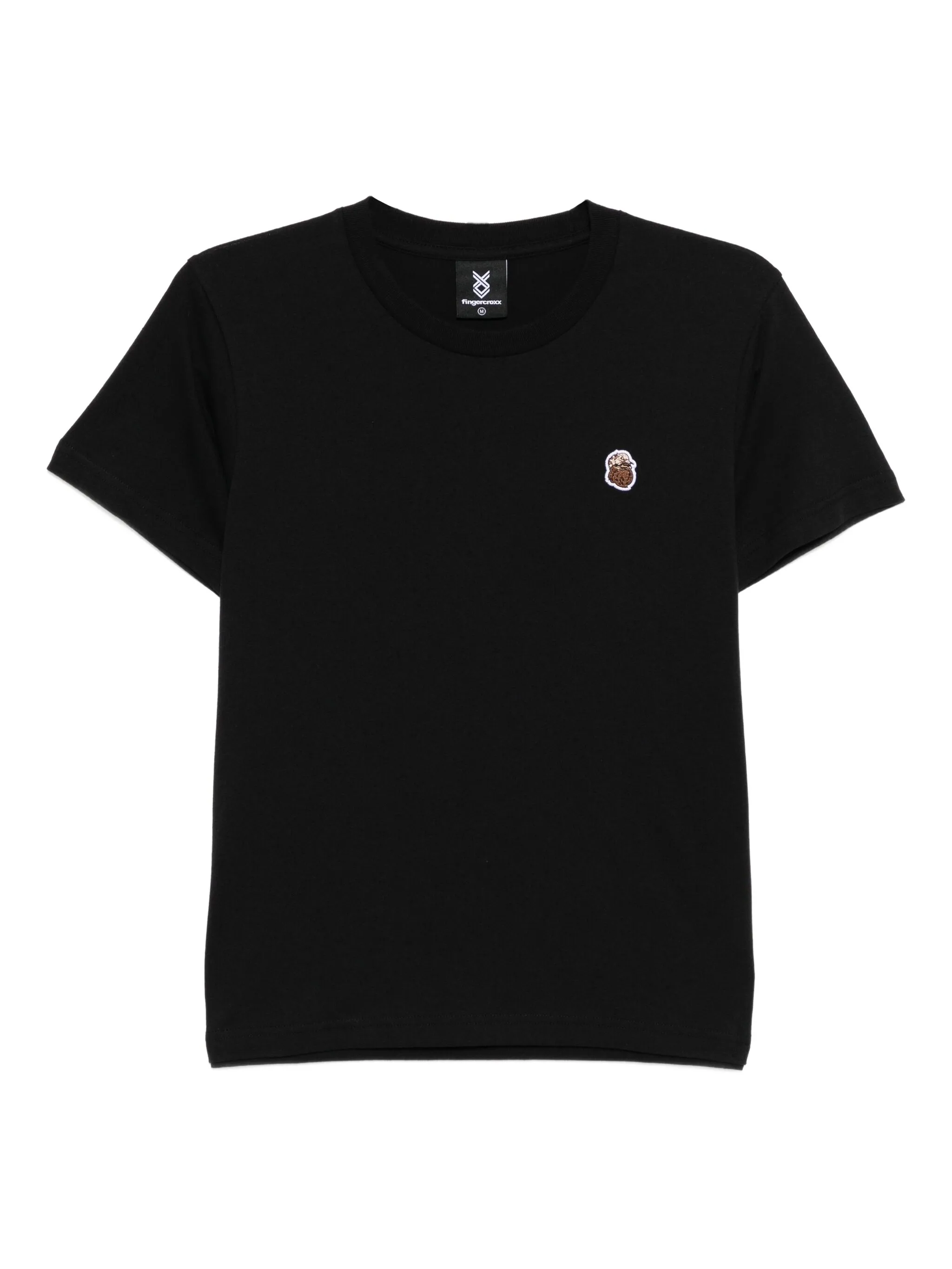 Футболка с вышитым логотипом Fingercroxx, черный
Футболка с вышитым логотипом Fingercroxx, черный