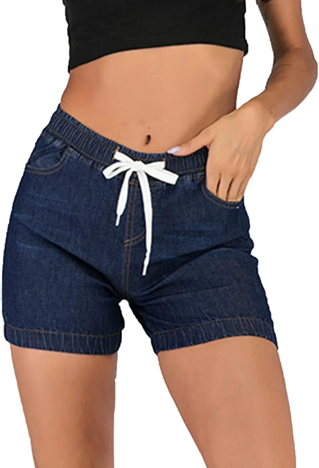 Maiyifu-GJ женские джинсы-джоггеры с эластичным поясом и шнурком
Maiyifu-GJ женские джинсы-джоггеры с эластичным поясом и шнурком