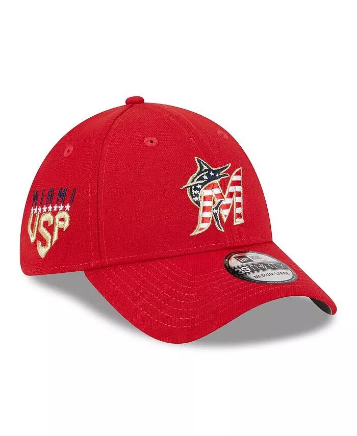 Мужская красная шляпа Miami Marlins 2023 Fourth of июля 39THIRTY Flex Fit New Era
Мужская красная шляпа Miami Marlins 2023 Fourth of июля 39THIRTY Flex Fit New Era